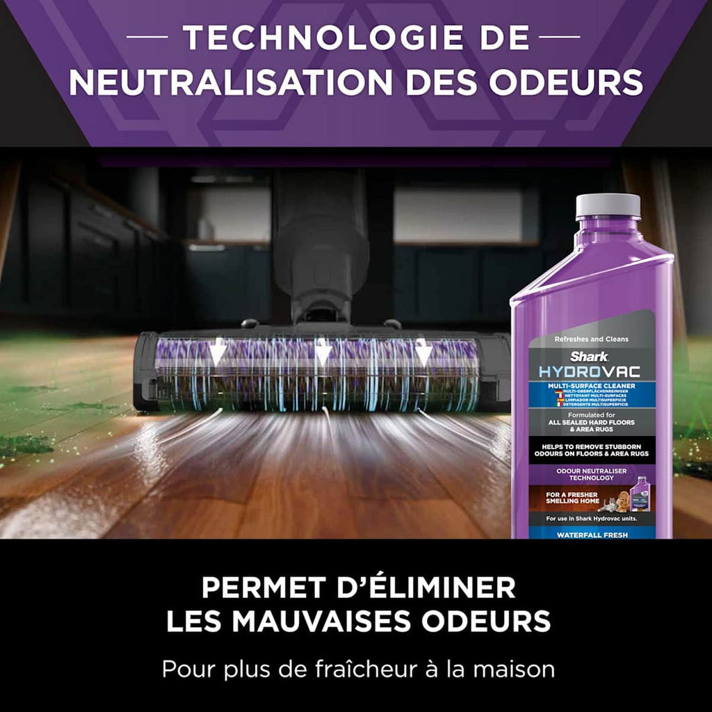 Aspirateur laveur filaire Shark HydroVac pour sols durs et moquettes
