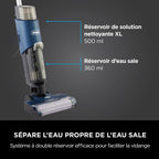 Aspirateur laveur filaire Shark HydroVac pour sols durs et moquettes