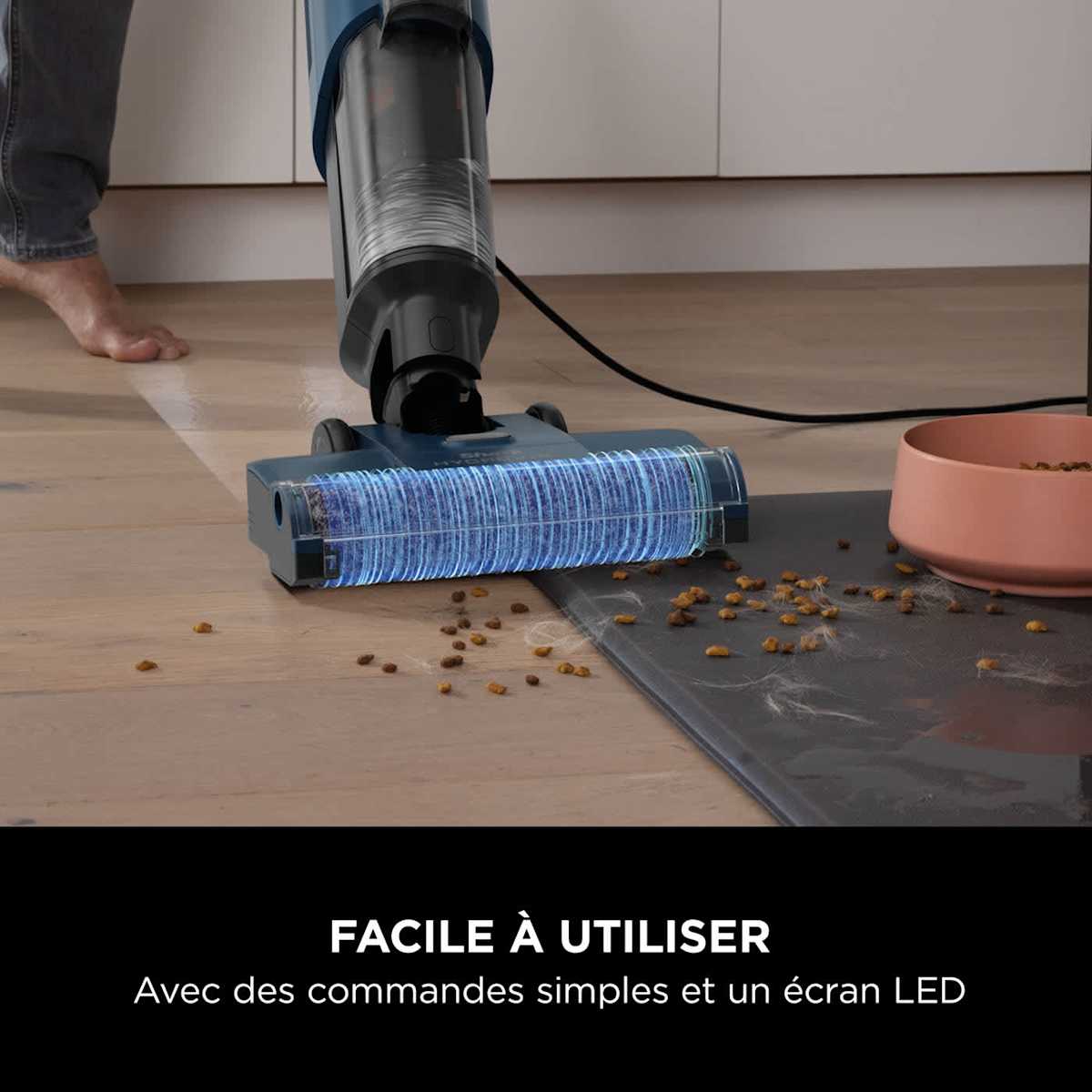 Aspirateur laveur filaire Shark HydroVac pour sols durs et moquettes