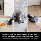 Aspirateur laveur sans fil Shark HydroVac avec 1L de produit nettoyant multi-surfaces