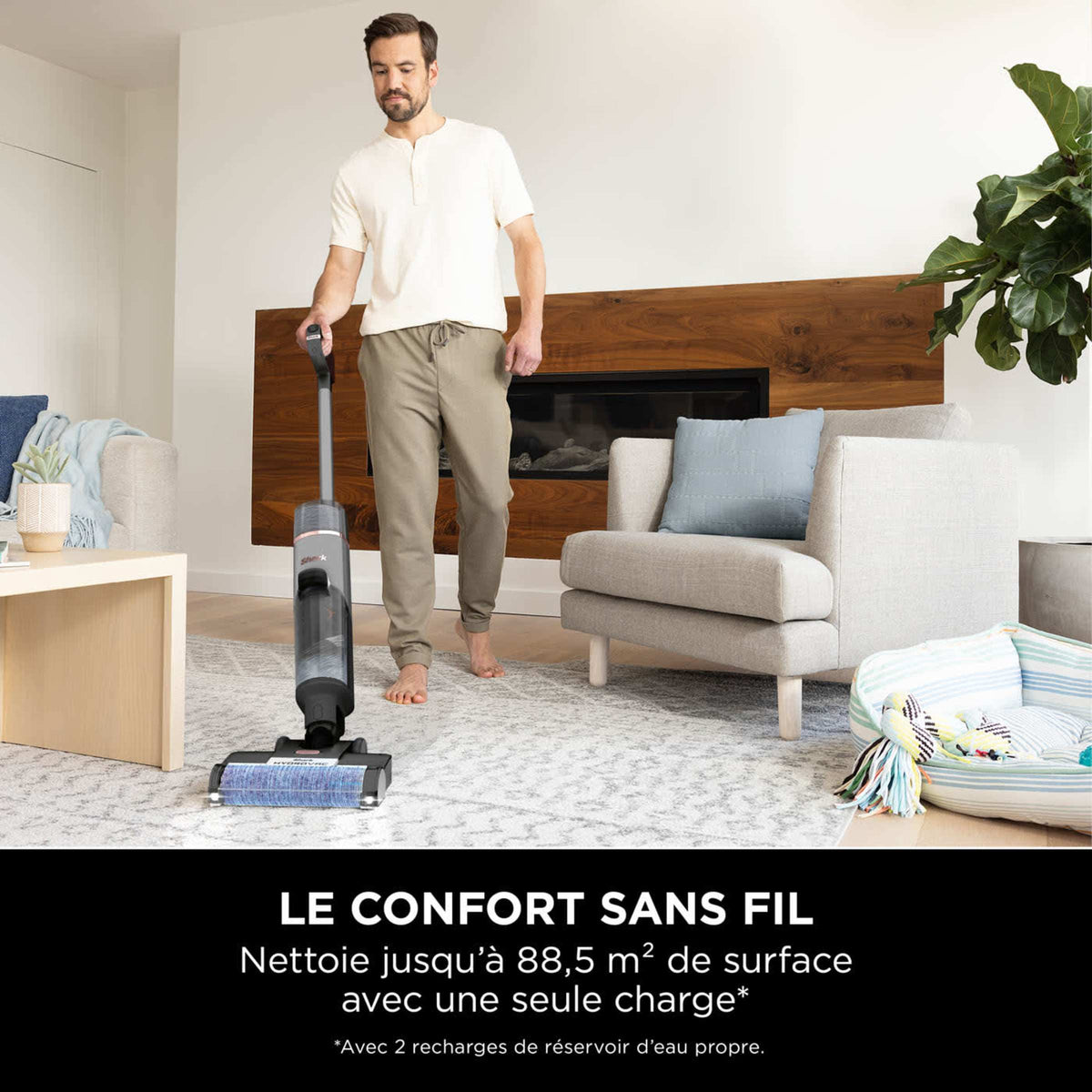 Aspirateur laveur sans fil Shark HydroVac pour sols durs et moquettes