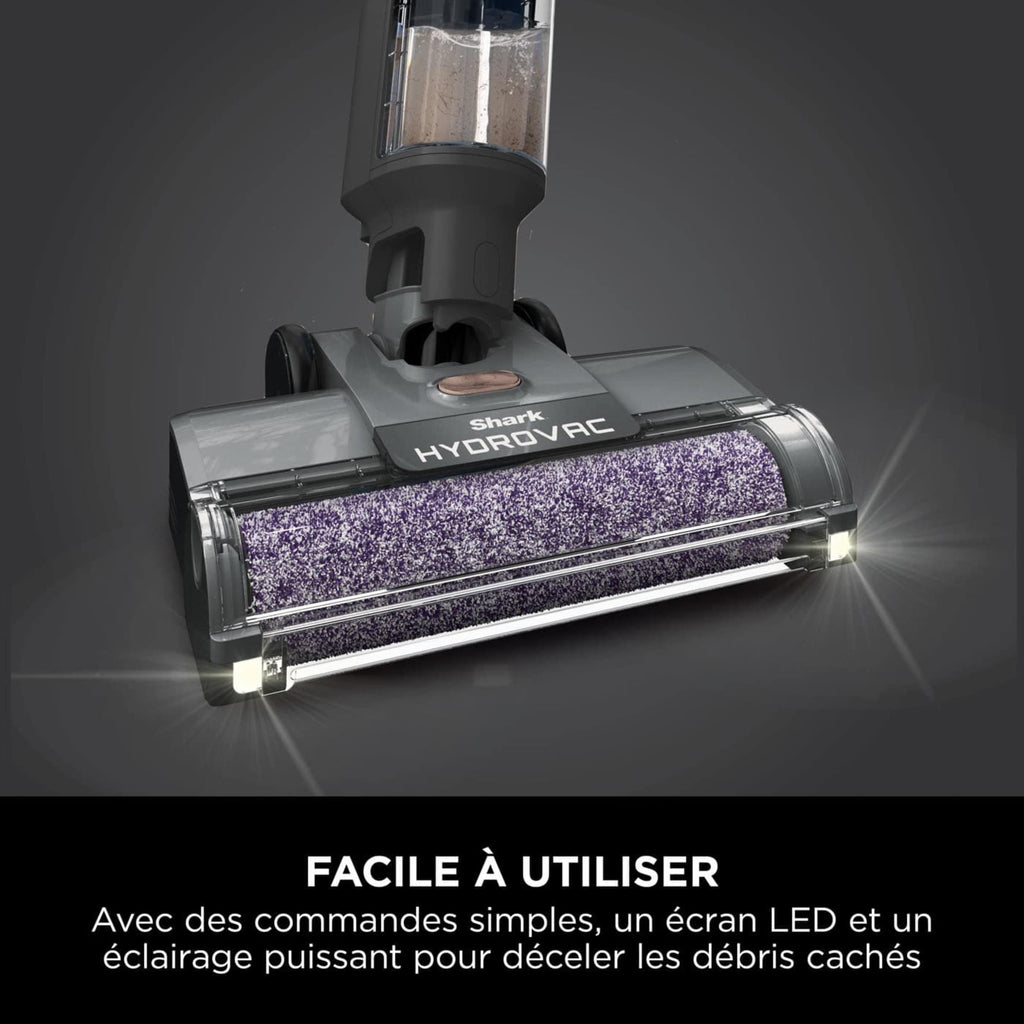 Aspirateur laveur sans fil Shark HydroVac pour sols durs et moquettes