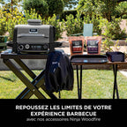 Pack barbecue électrique & Fumoir Ninja Woodfire avec chariot et housse