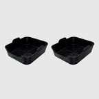 Air Fryer Ninja DoubleStack, verticale, 7.6L, 6-en-1, Noir